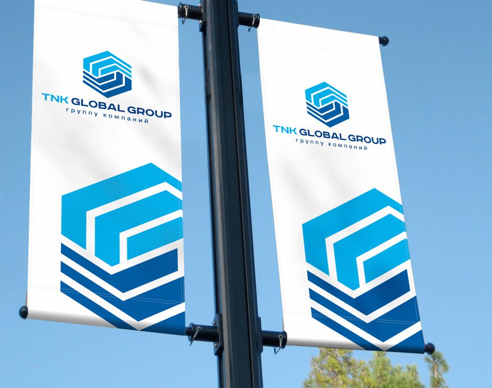 Логотип международной компании - TNK GLOBAL GROUP - дизайнер mz777