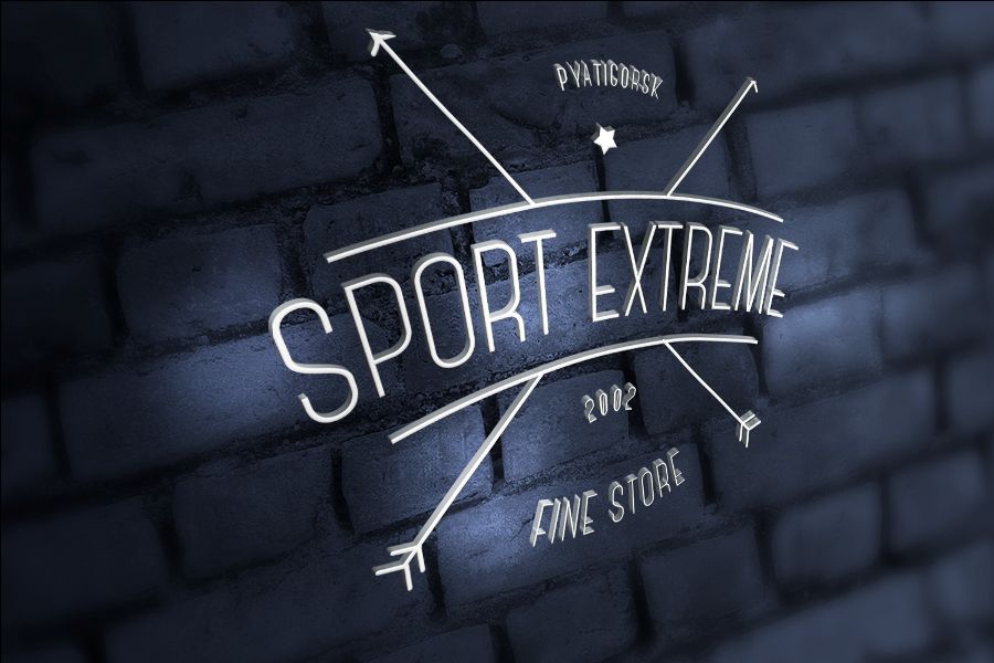 Логотип для торгового центра Sport Extreme - дизайнер Ulyxes