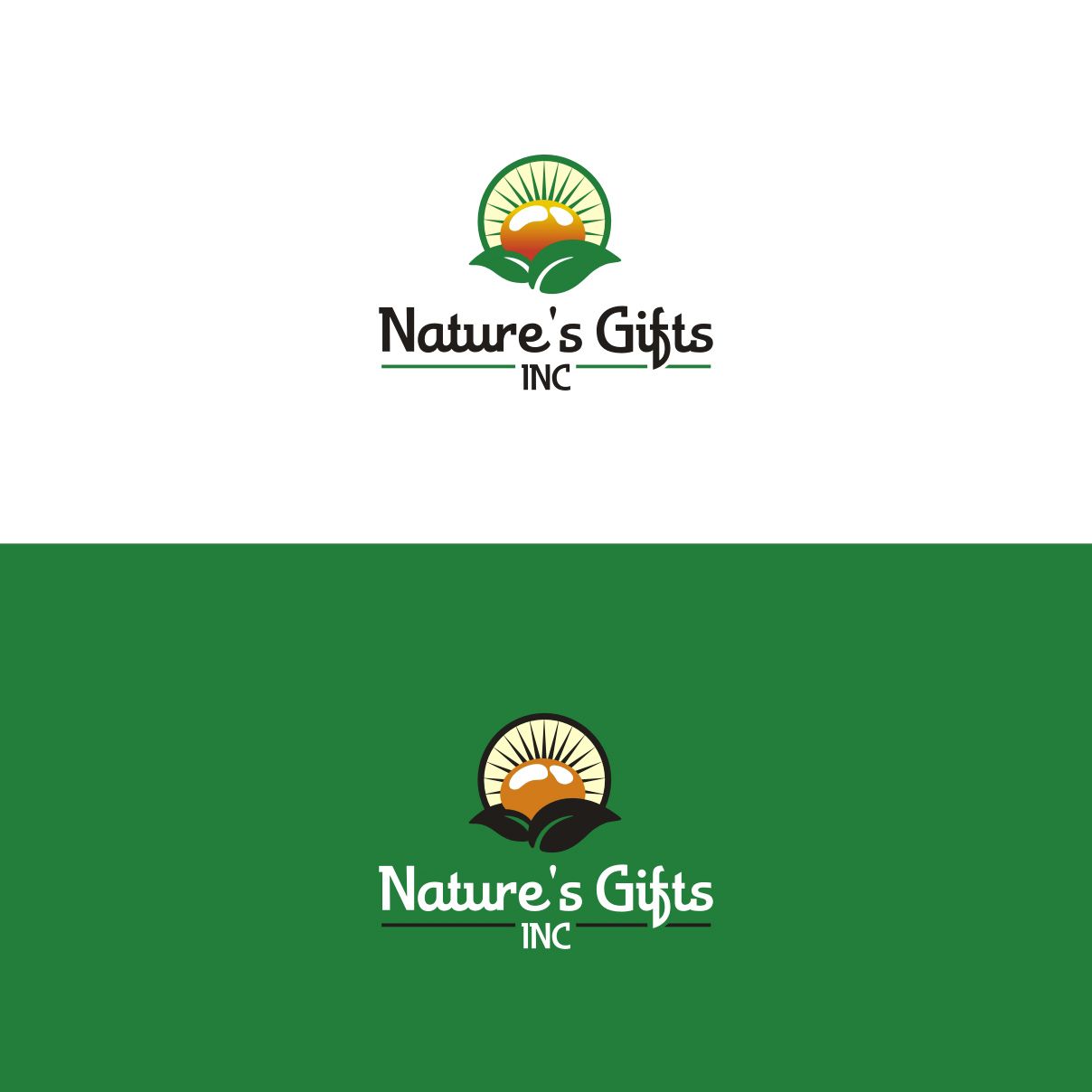 Фирменный стиль для Nature's Gifts INC - дизайнер asimbox