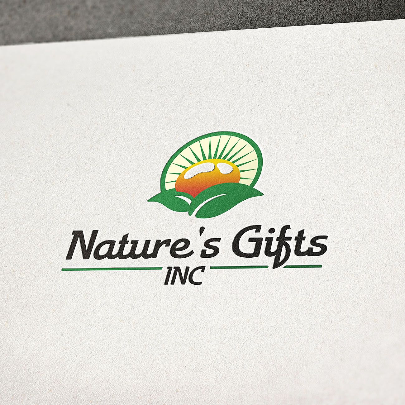 Фирменный стиль для Nature's Gifts INC - дизайнер asimbox