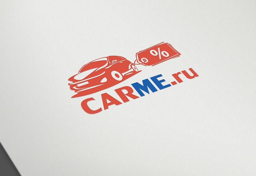 Логотип интернет-магазина автомобилей со скидкой - дизайнер Keroberas