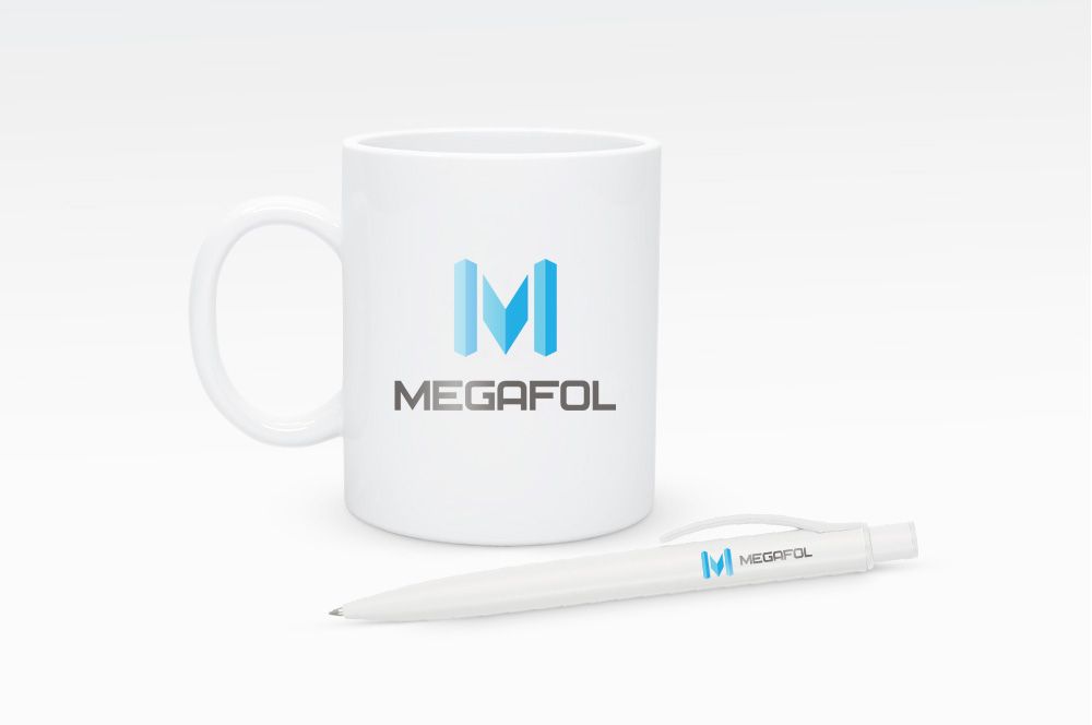 Редизайн логотипа MEGAFOL - дизайнер FONBRAND