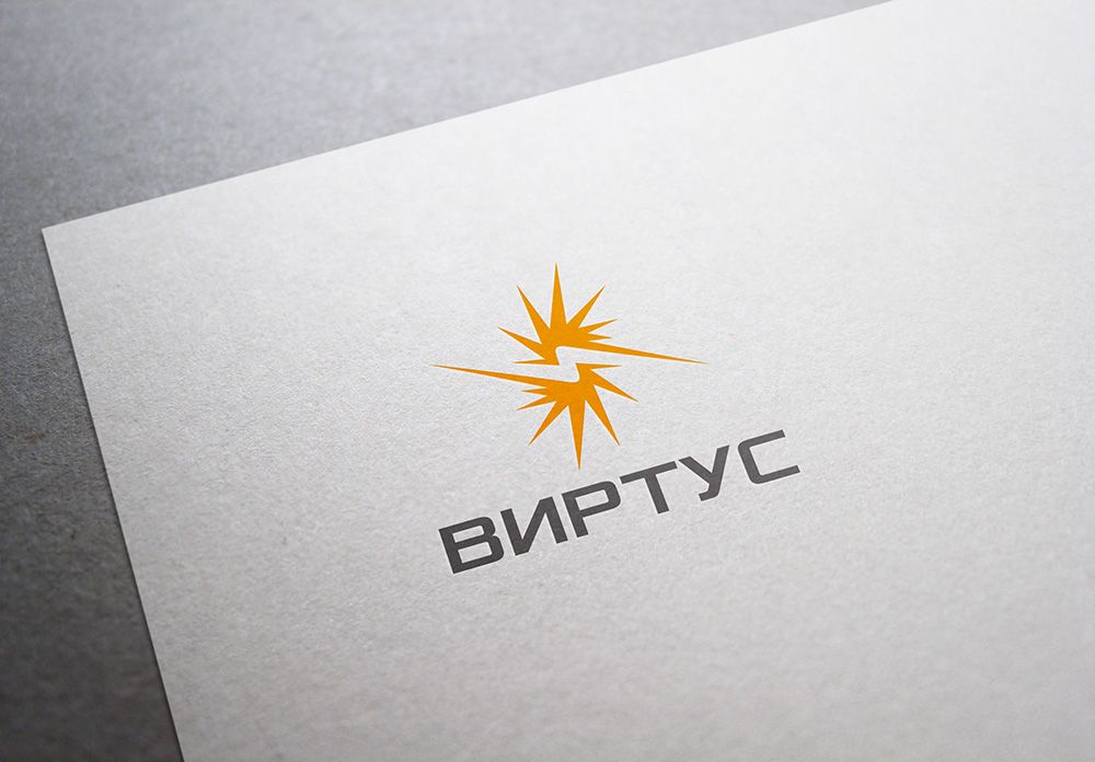 Логотип и фирменный стиль компании Виртус - дизайнер evgsn