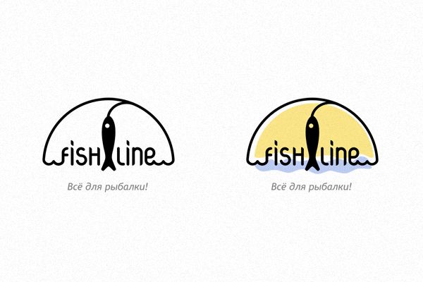 Разработка логотипа для сайта о рыбалке - дизайнер AnnZ