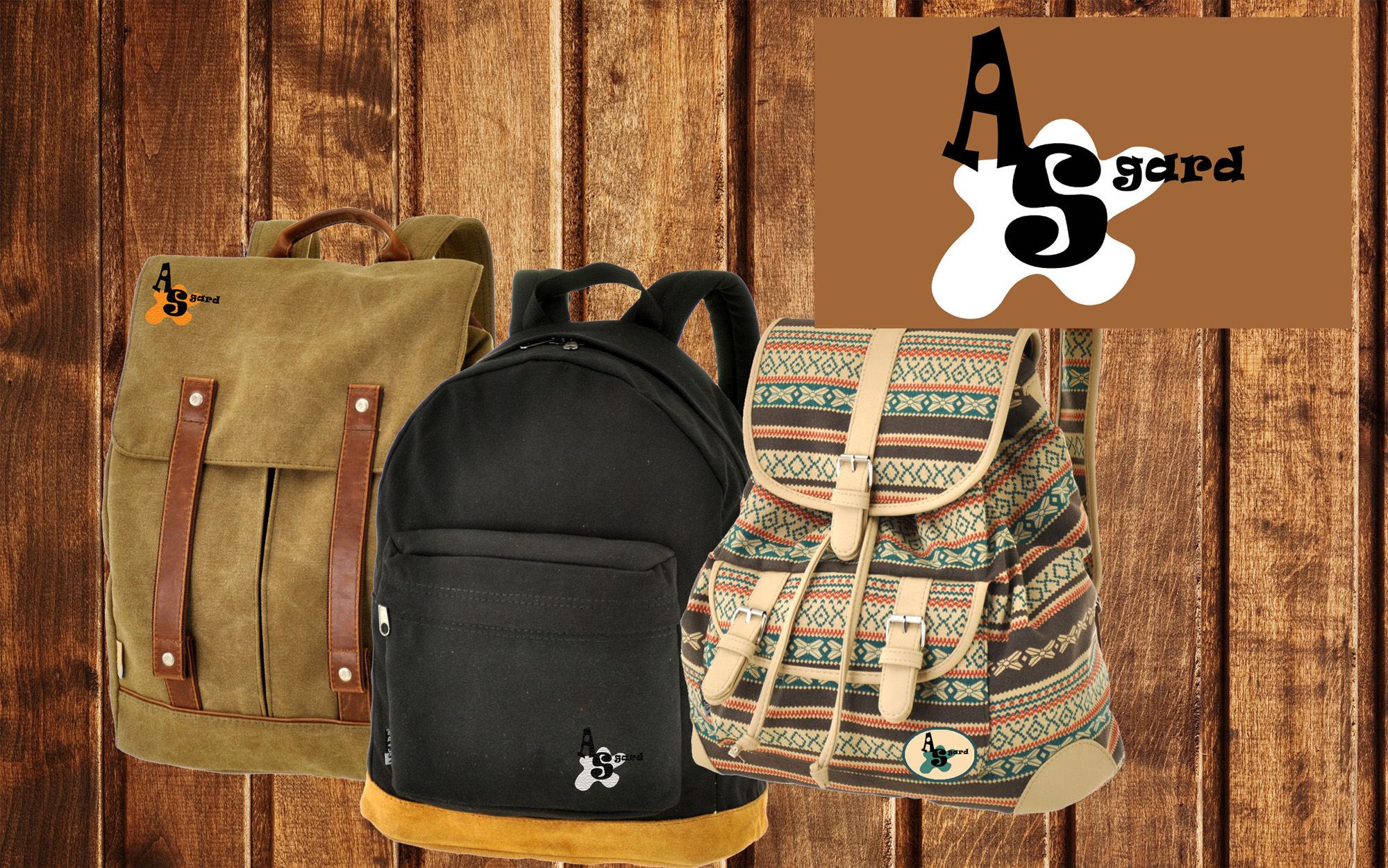 Логотип для рюкзаков и сумок ASGARD - дизайнер shokina