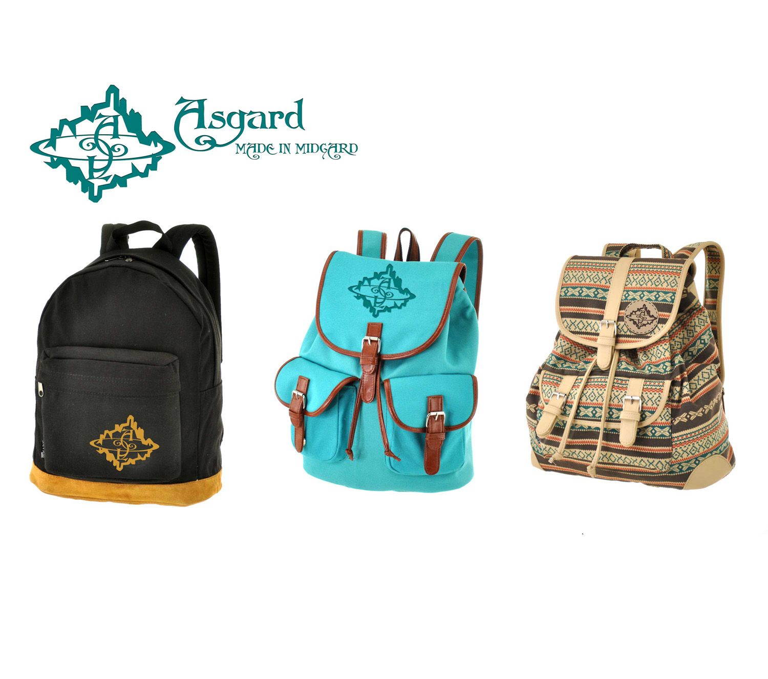 Логотип для рюкзаков и сумок ASGARD - дизайнер InnaM