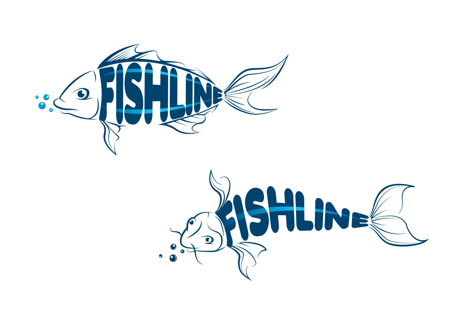 Разработка логотипа для сайта о рыбалке - дизайнер ph_0_enix