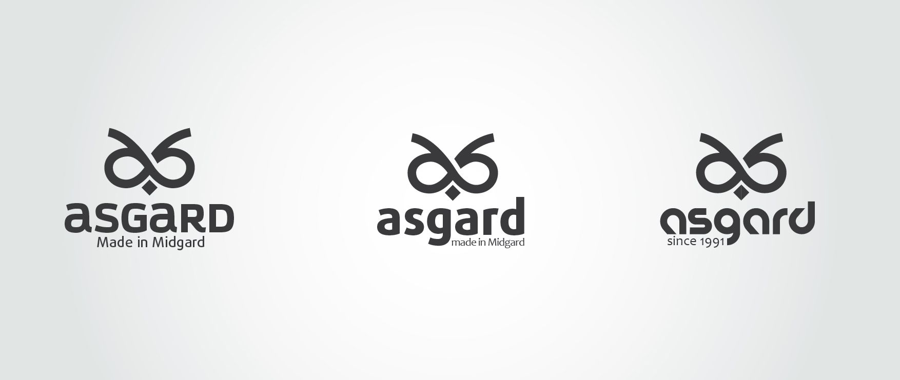 Логотип для рюкзаков и сумок ASGARD - дизайнер Ula_Chu