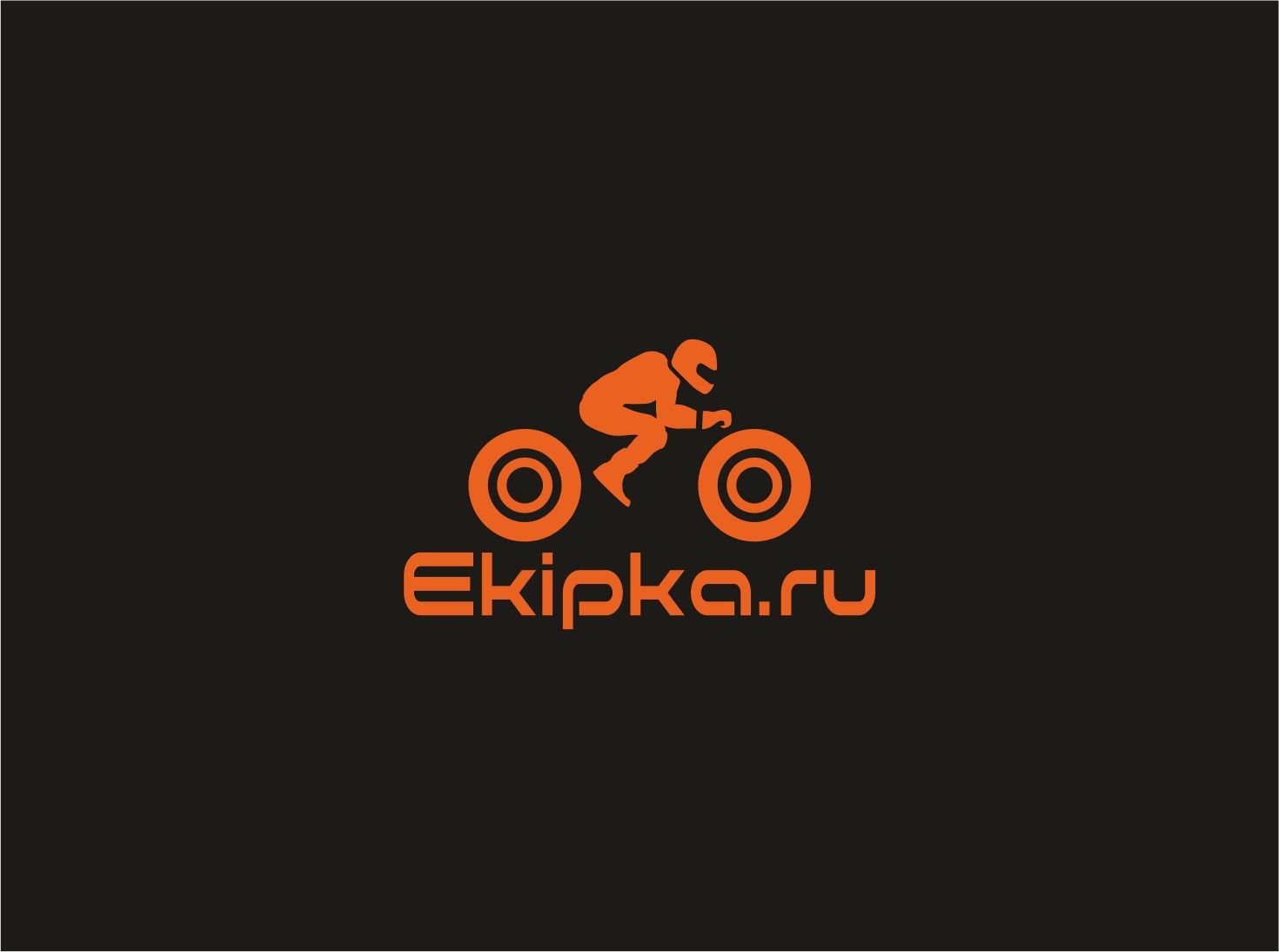 Лого для магазина мотоэкипировки ekipka.ru - дизайнер graphin4ik