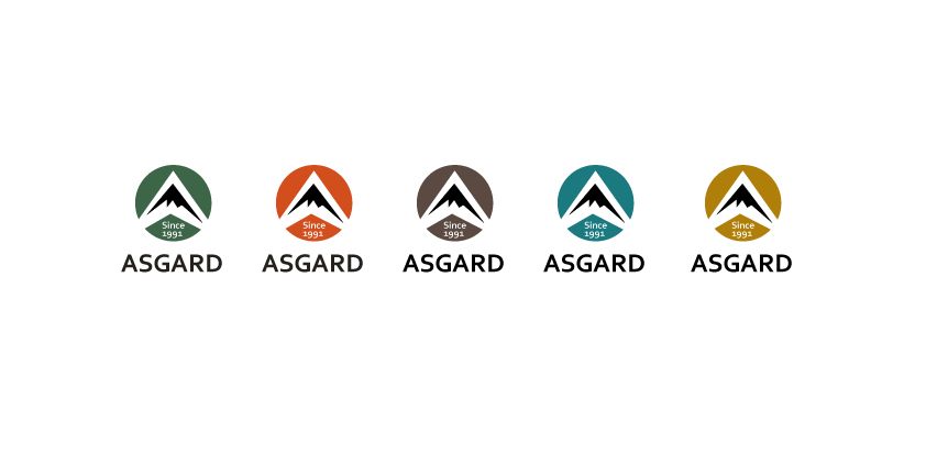 Логотип для рюкзаков и сумок ASGARD - дизайнер peps-65