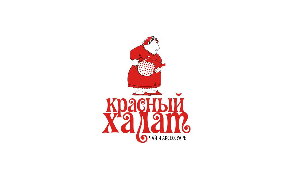 Логотип для чайного магазина Красный халат - дизайнер Shafranek