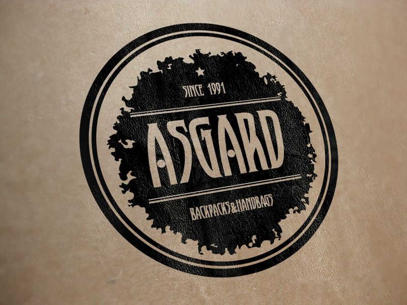 Логотип для рюкзаков и сумок ASGARD - дизайнер eismantart