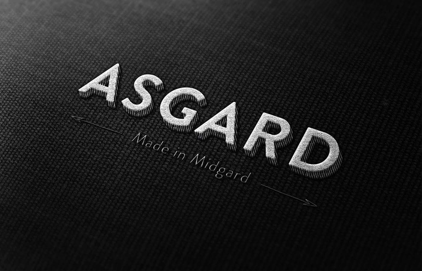 Логотип для рюкзаков и сумок ASGARD - дизайнер Evgeniya_Art