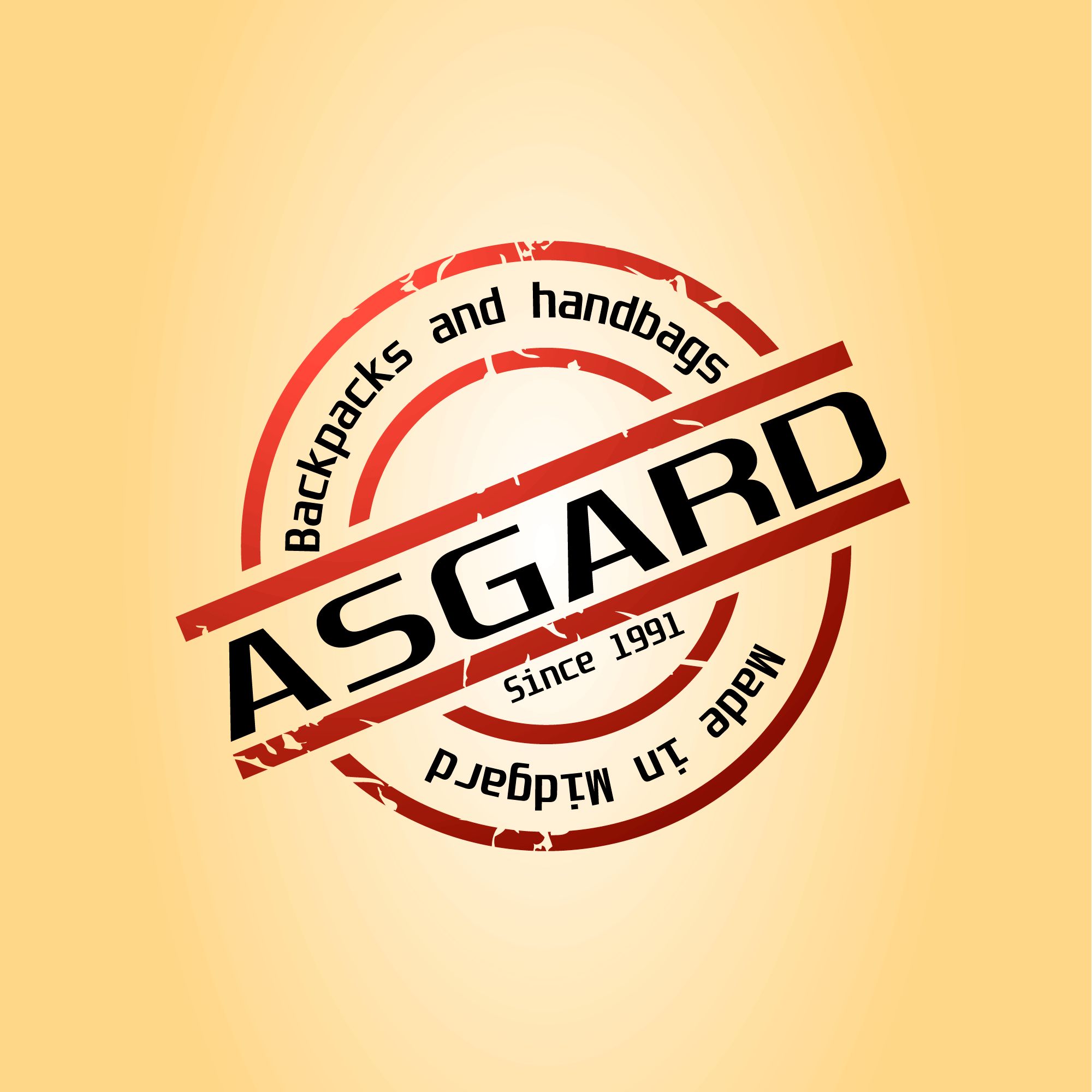 Логотип для рюкзаков и сумок ASGARD - дизайнер Sintel