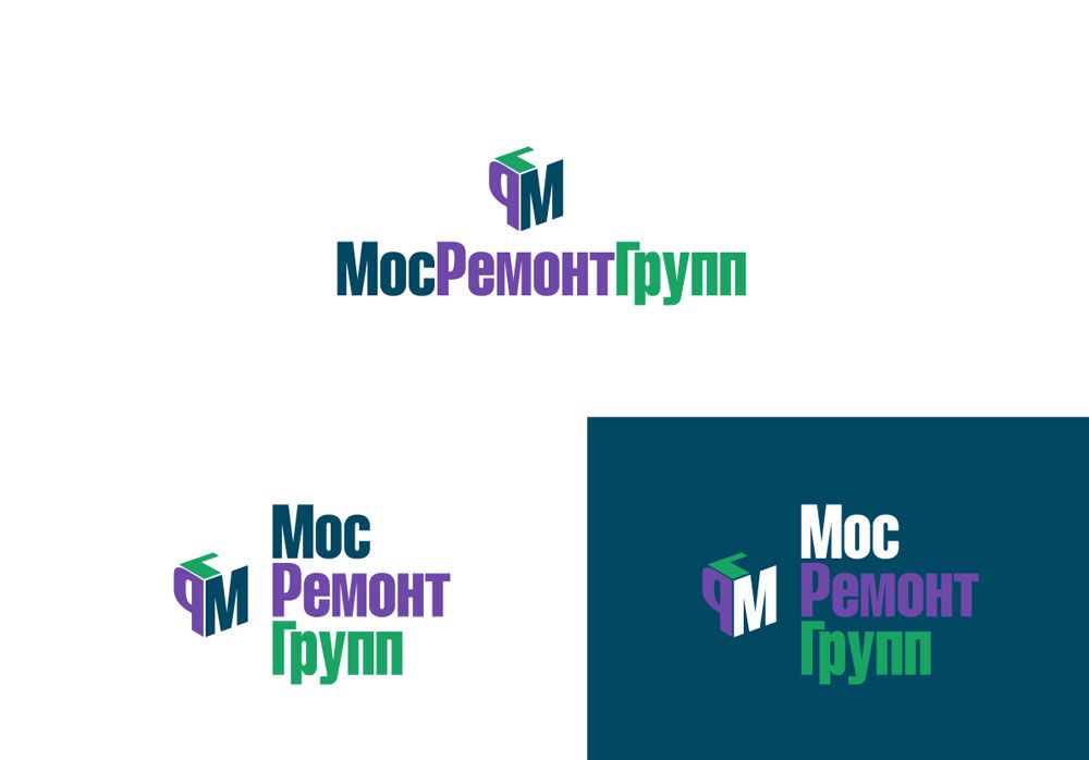 логотип для МосРемонтГрупп - дизайнер Ilya