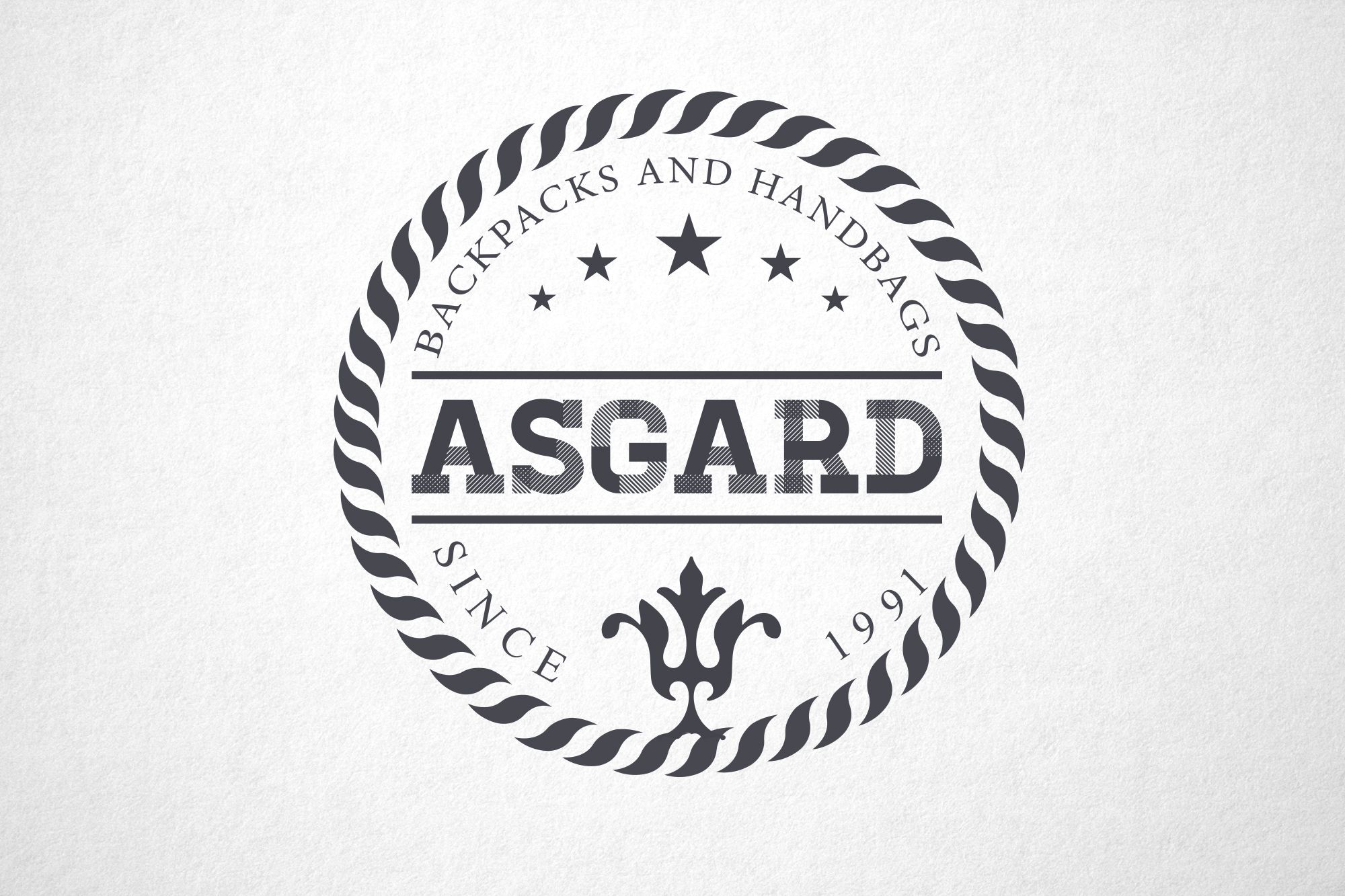 Логотип для рюкзаков и сумок ASGARD - дизайнер funkielevis