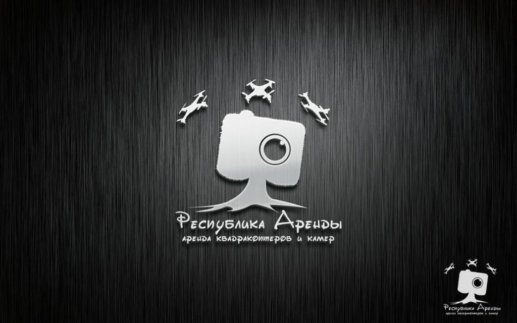 Логотип для компании по аренде квадракоптеров - дизайнер Rusj