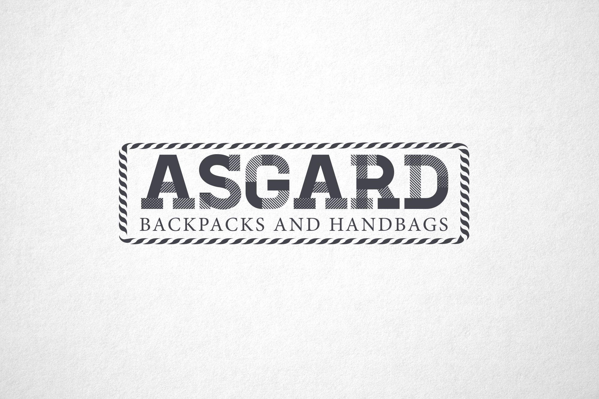 Логотип для рюкзаков и сумок ASGARD - дизайнер funkielevis
