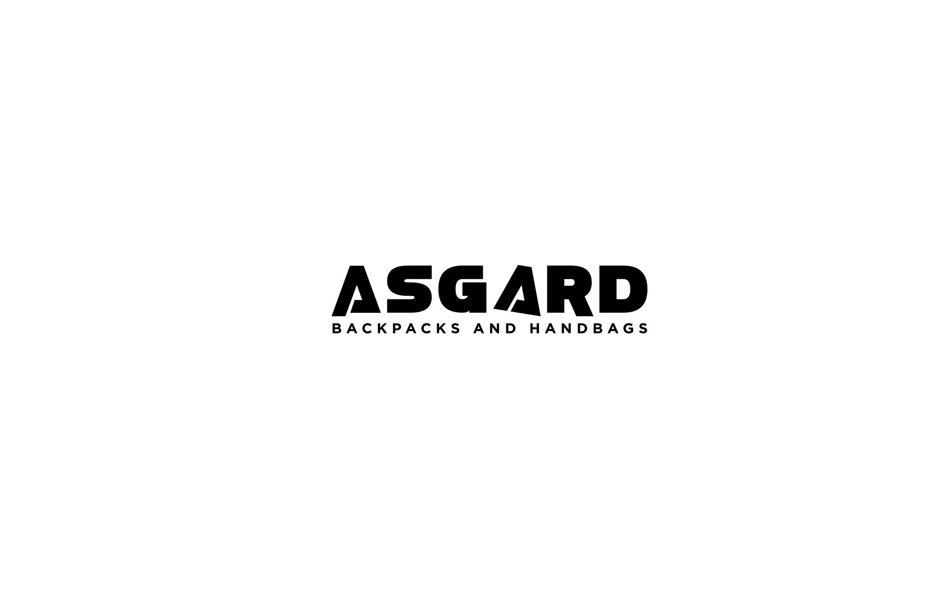 Логотип для рюкзаков и сумок ASGARD - дизайнер U4po4mak