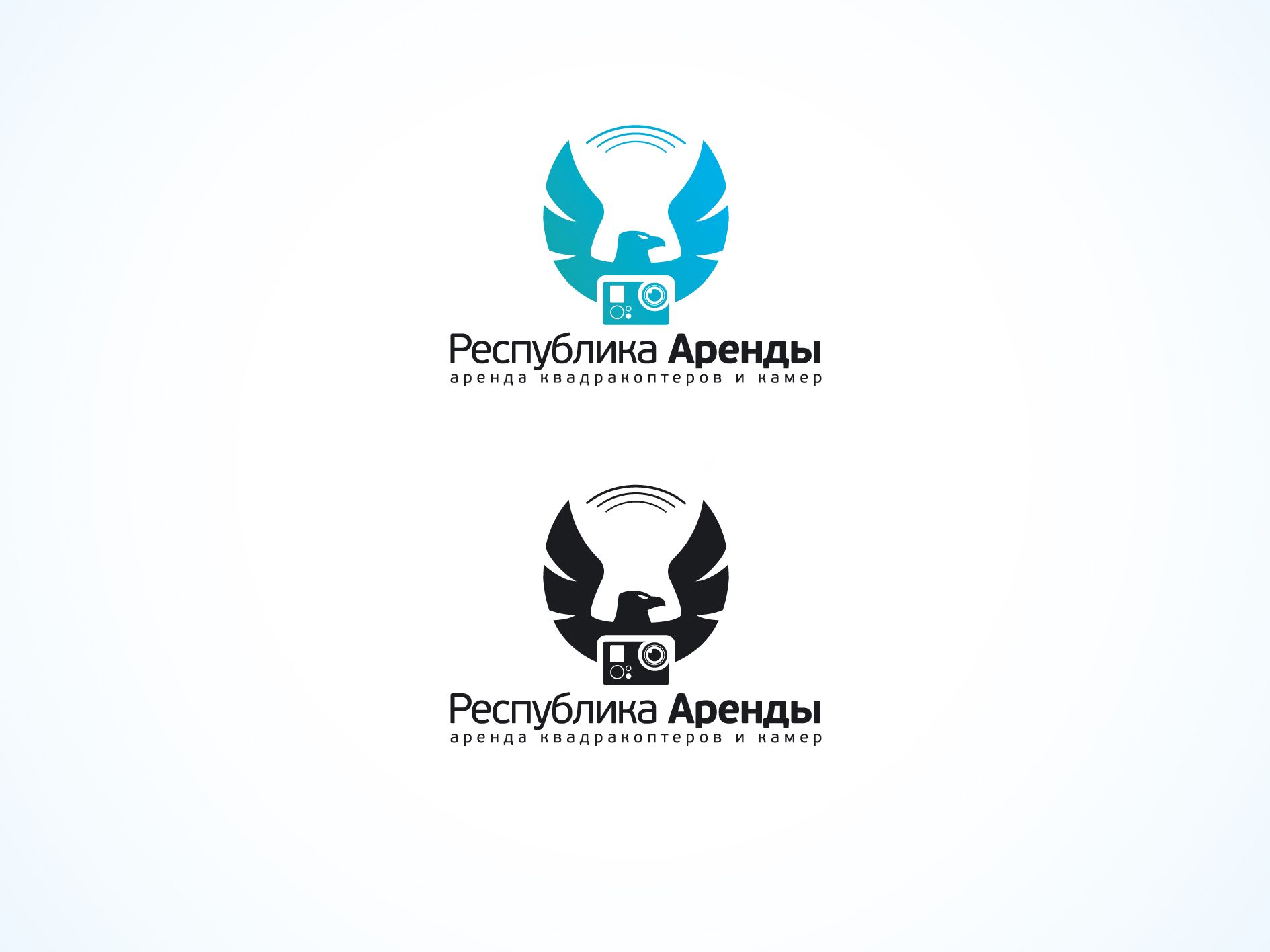 Логотип для компании по аренде квадракоптеров - дизайнер sexposs