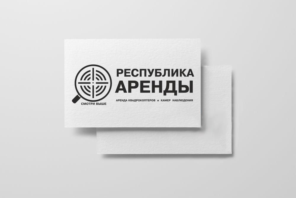 Логотип для компании по аренде квадракоптеров - дизайнер d_mitry