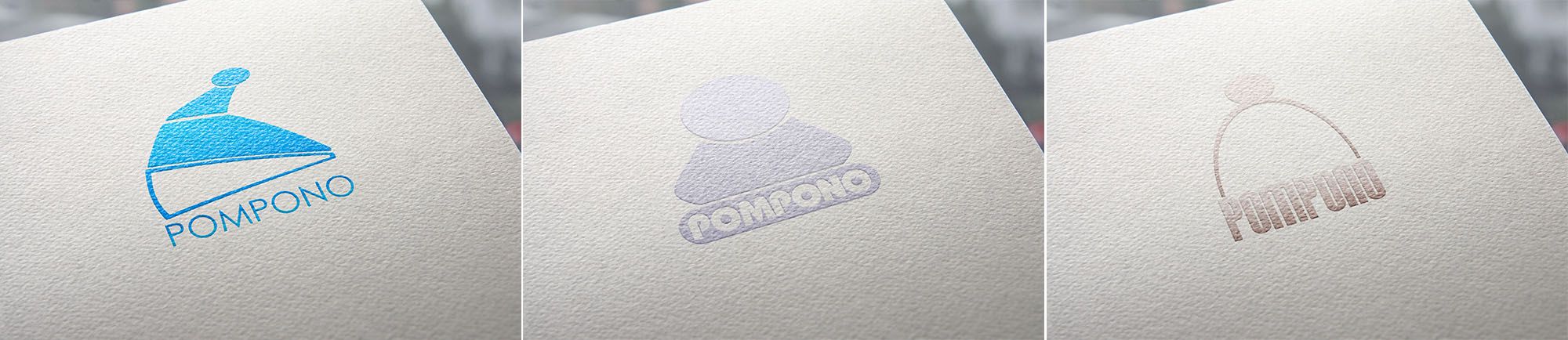 Логотип для шапок Pompono - дизайнер NateRiver