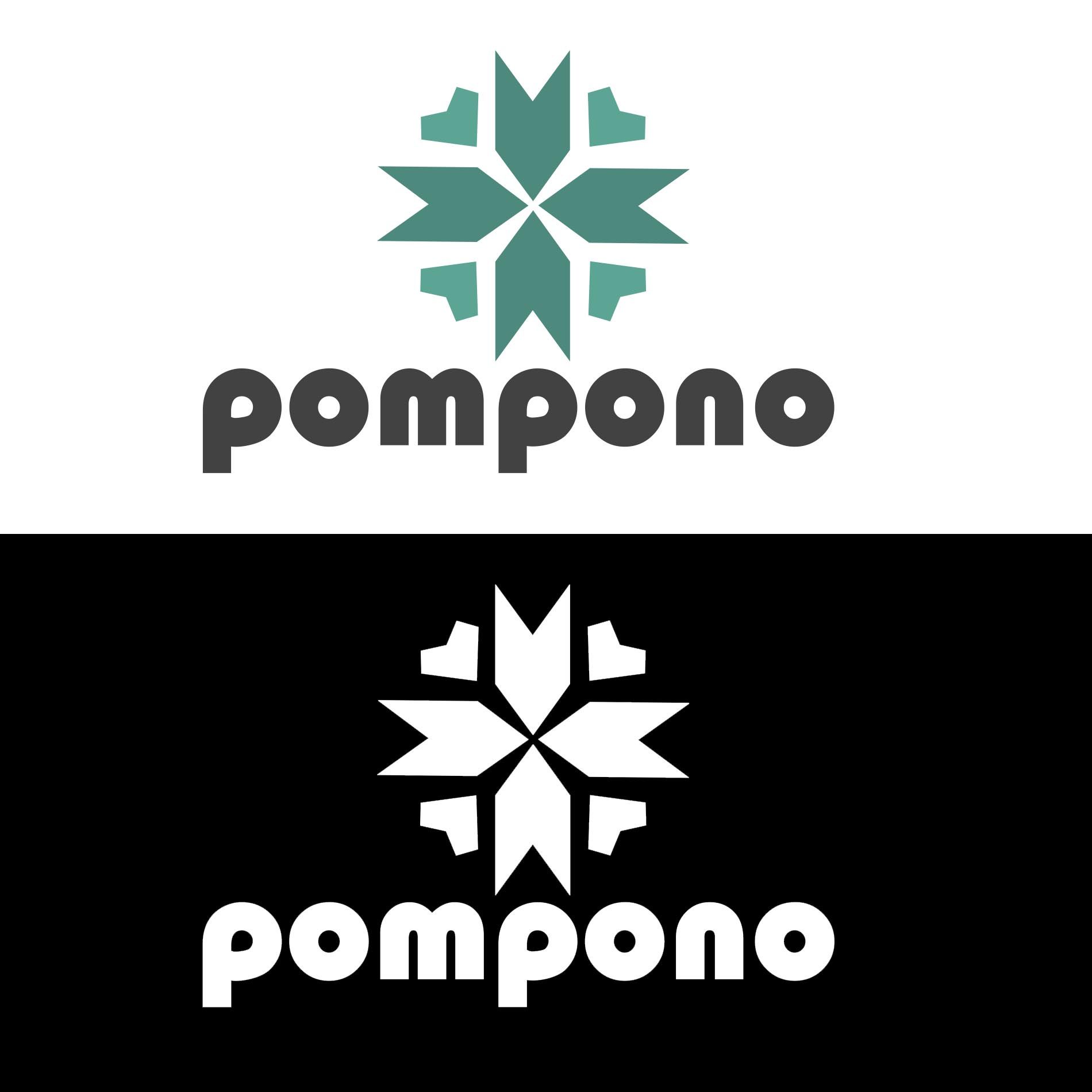 Логотип для шапок Pompono - дизайнер KaktusEva