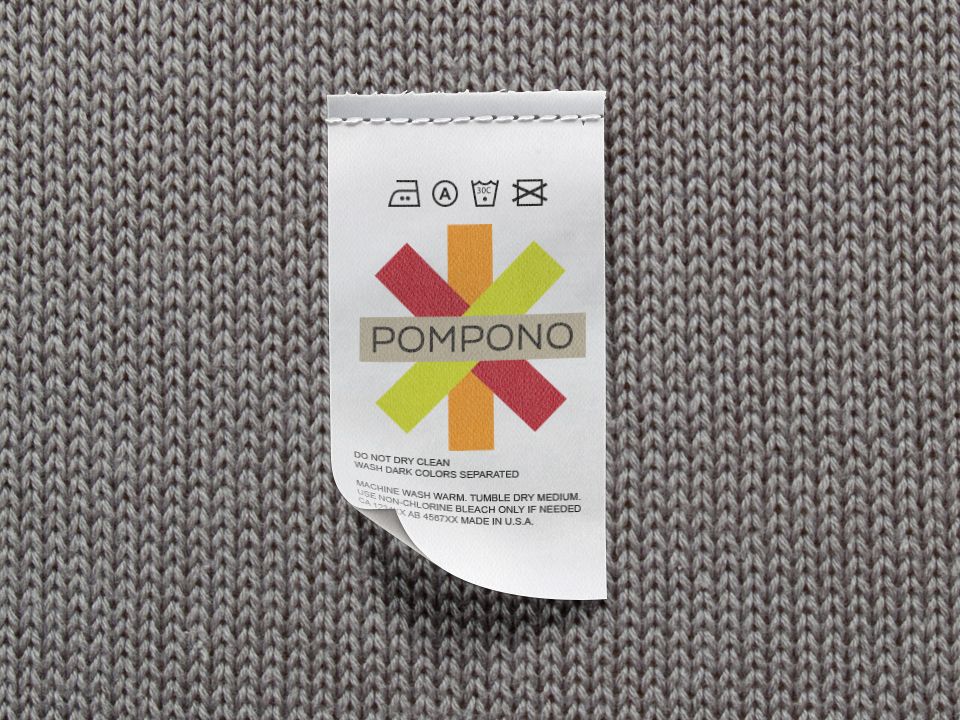 Логотип для шапок Pompono - дизайнер Tatta_21