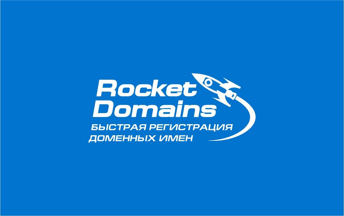 Логотип для регистратора RocketDomains.ru - дизайнер graphin4ik