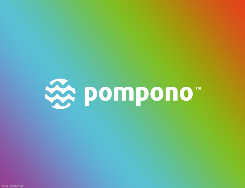 Логотип для шапок Pompono - дизайнер Odinus
