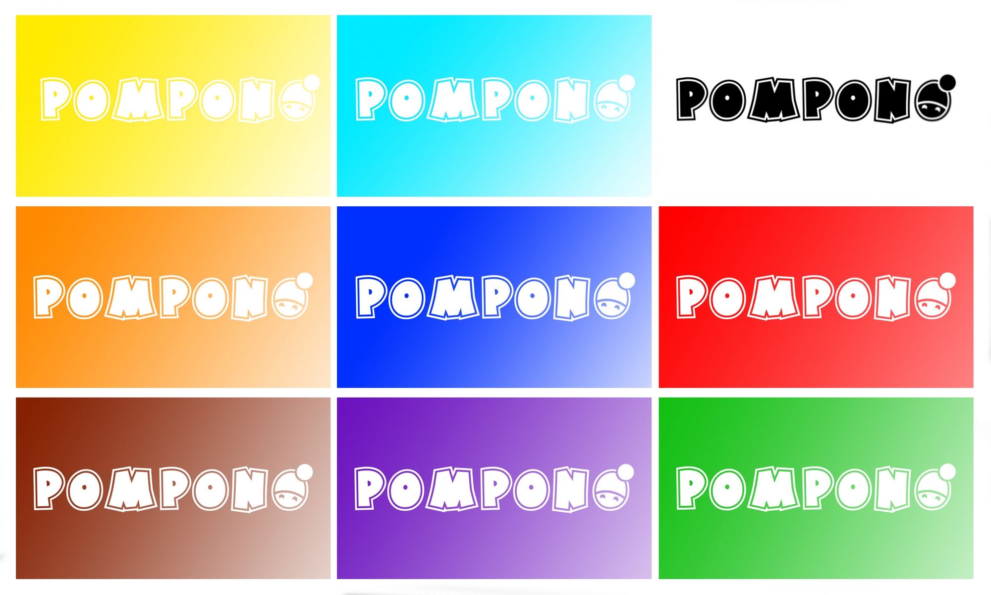 Логотип для шапок Pompono - дизайнер D_MarshaL