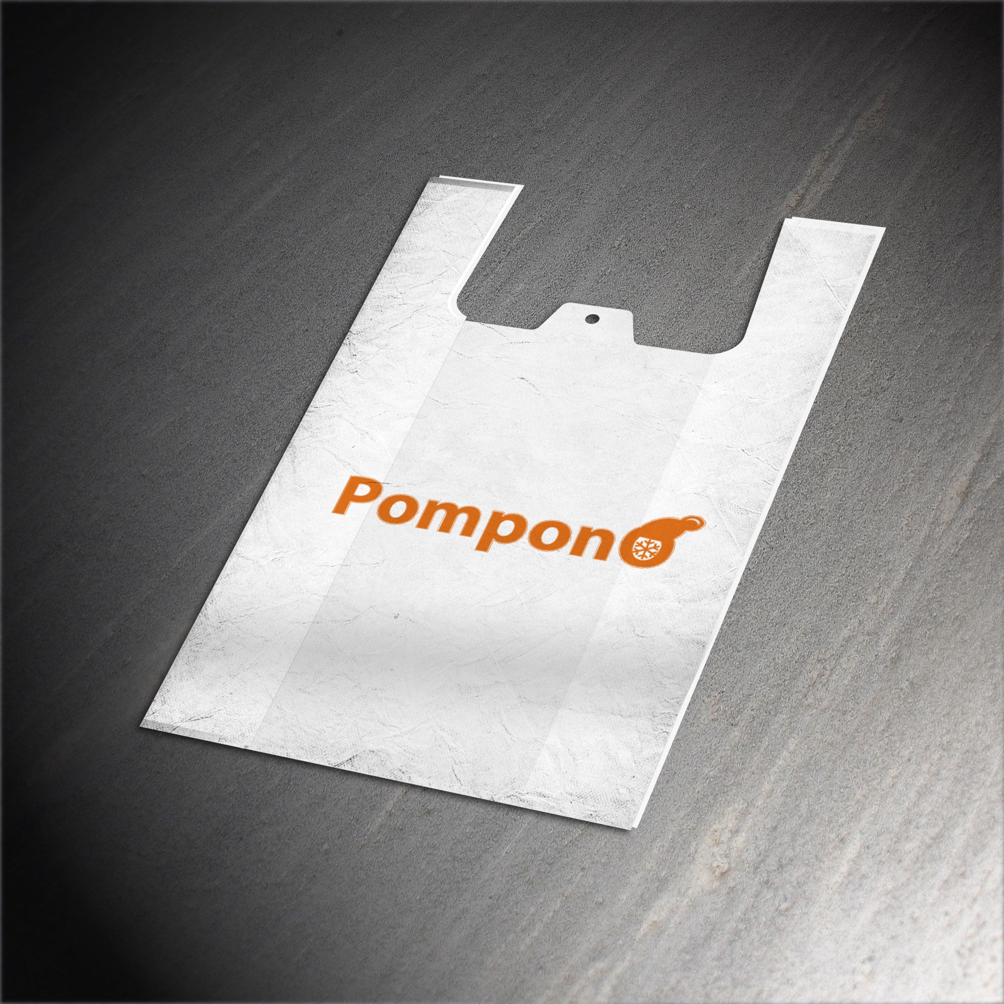 Логотип для шапок Pompono - дизайнер ksusum
