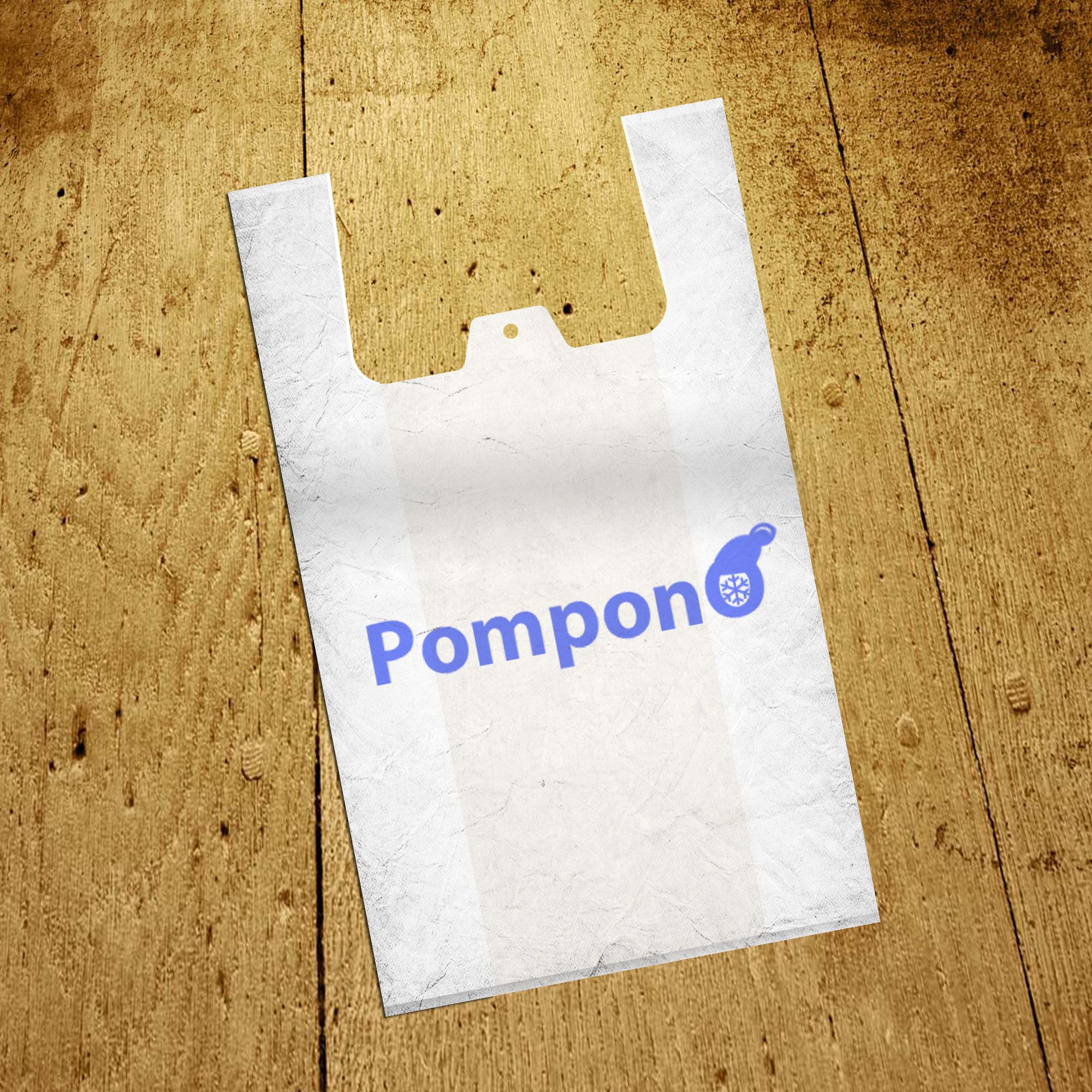 Логотип для шапок Pompono - дизайнер ksusum