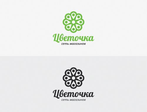 Логотип для сети цветочных магазинов - дизайнер Yarlatnem