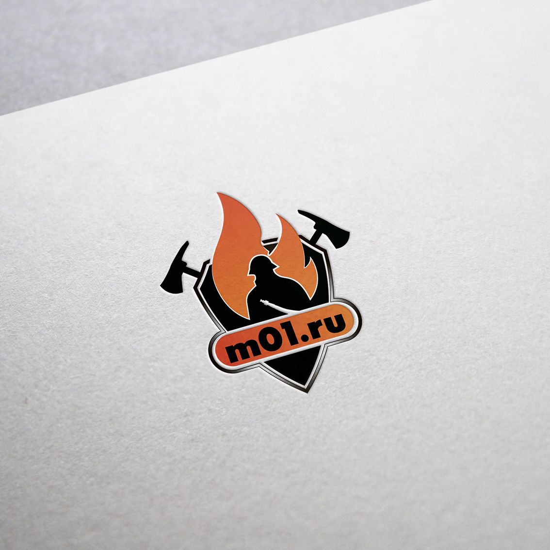 Логотип компании пожарного оборудования - дизайнер mkravchenko