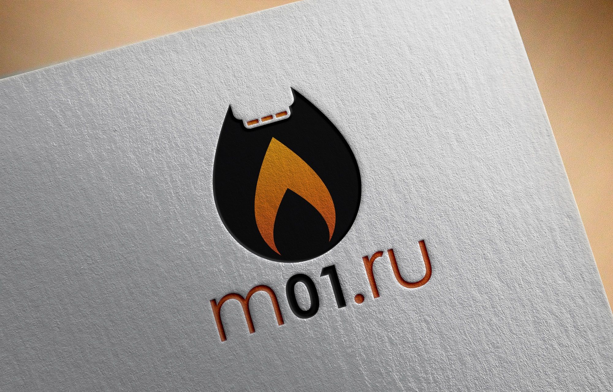 Логотип компании пожарного оборудования - дизайнер Rusj