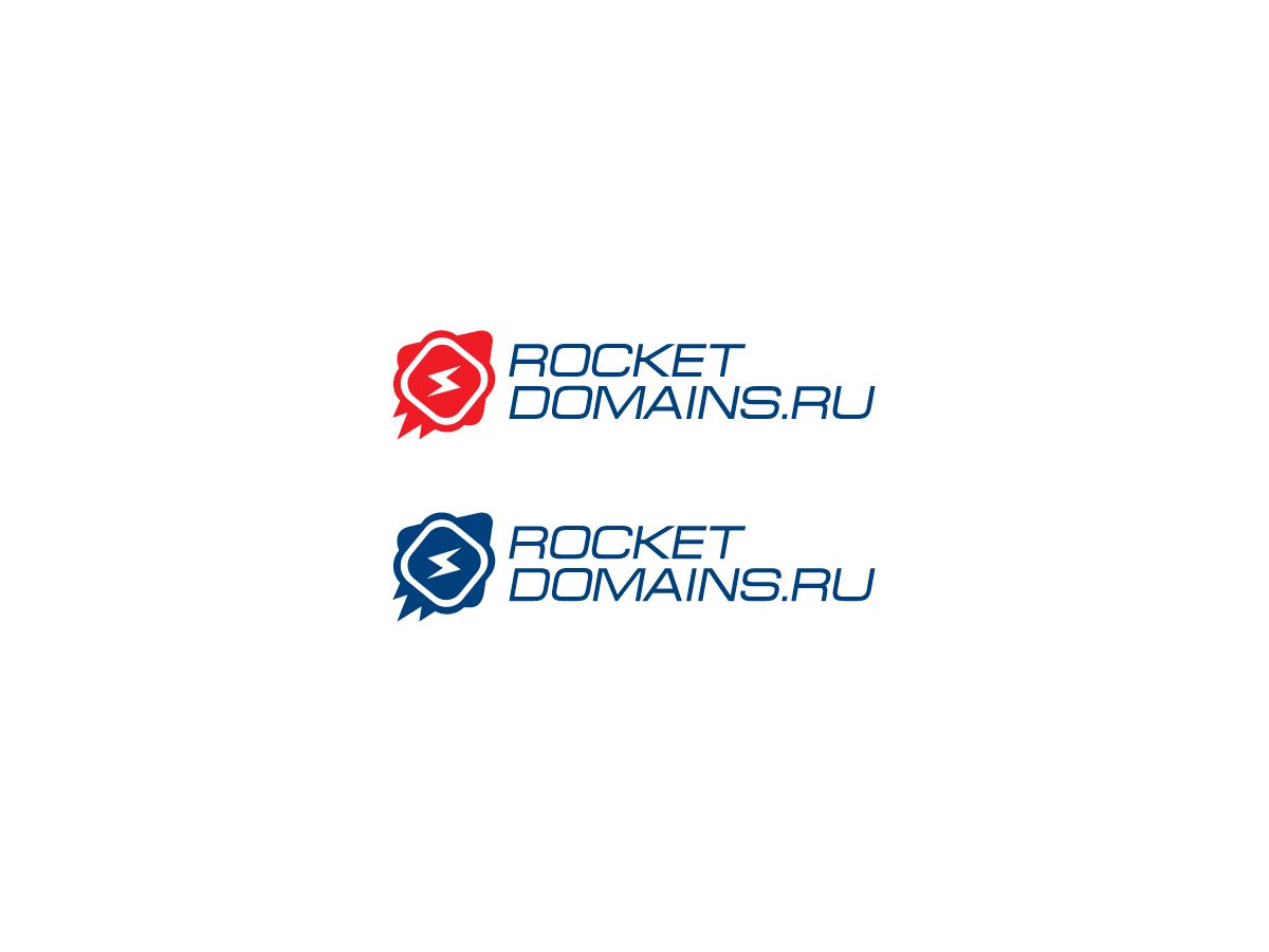 Логотип для регистратора RocketDomains.ru - дизайнер oksygen
