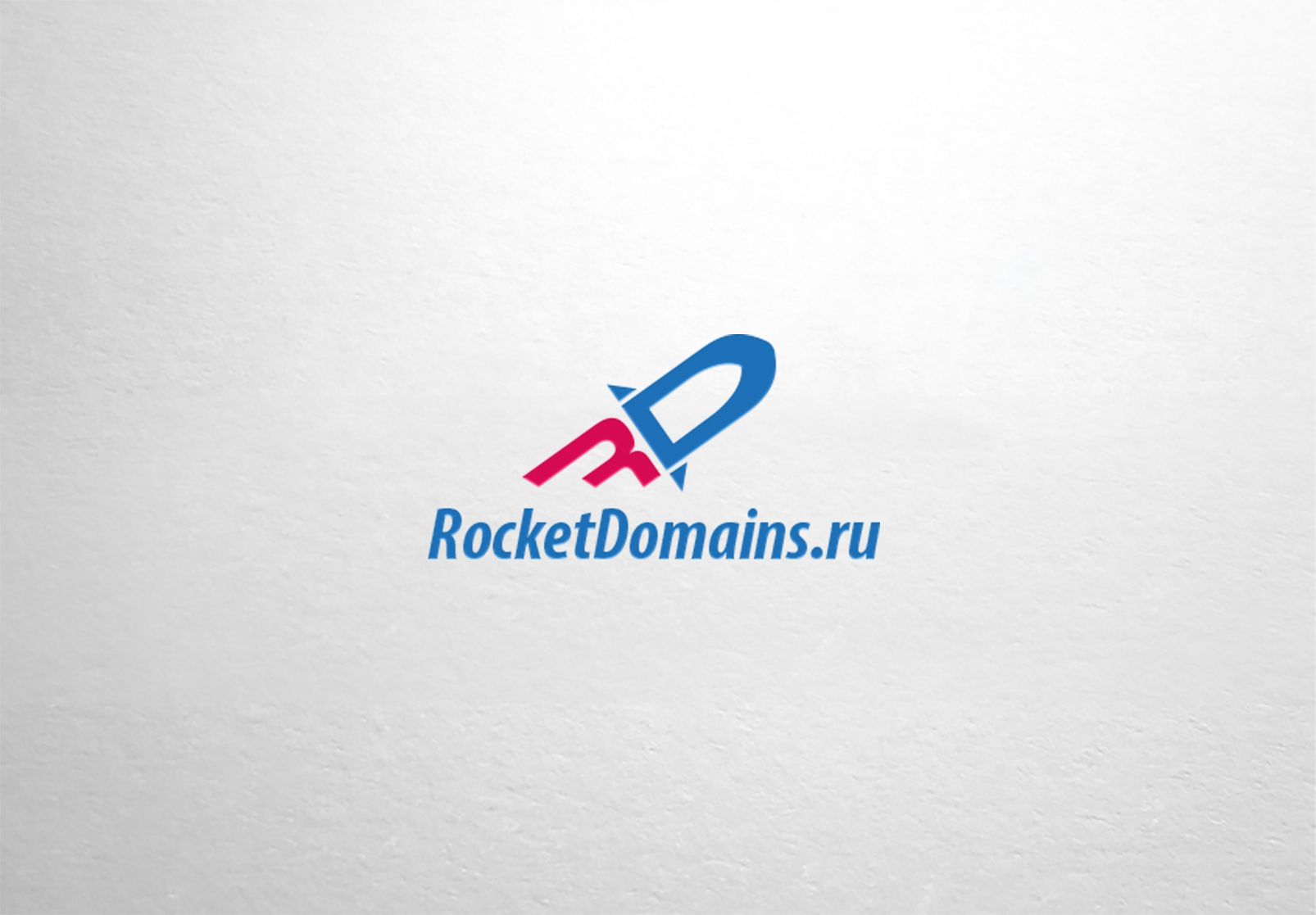 Логотип для регистратора RocketDomains.ru - дизайнер dron55