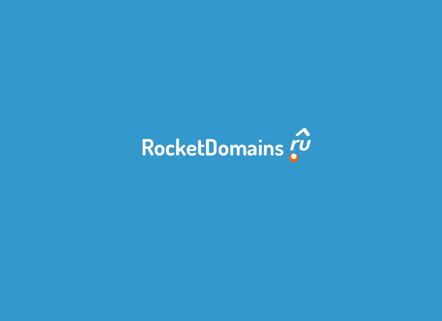 Логотип для регистратора RocketDomains.ru - дизайнер flashbrowser