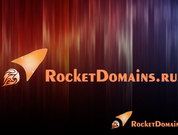 Логотип для регистратора RocketDomains.ru - дизайнер ksusum