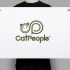 Логотип для информационного ресурса CatPeople - дизайнер freelancelogo