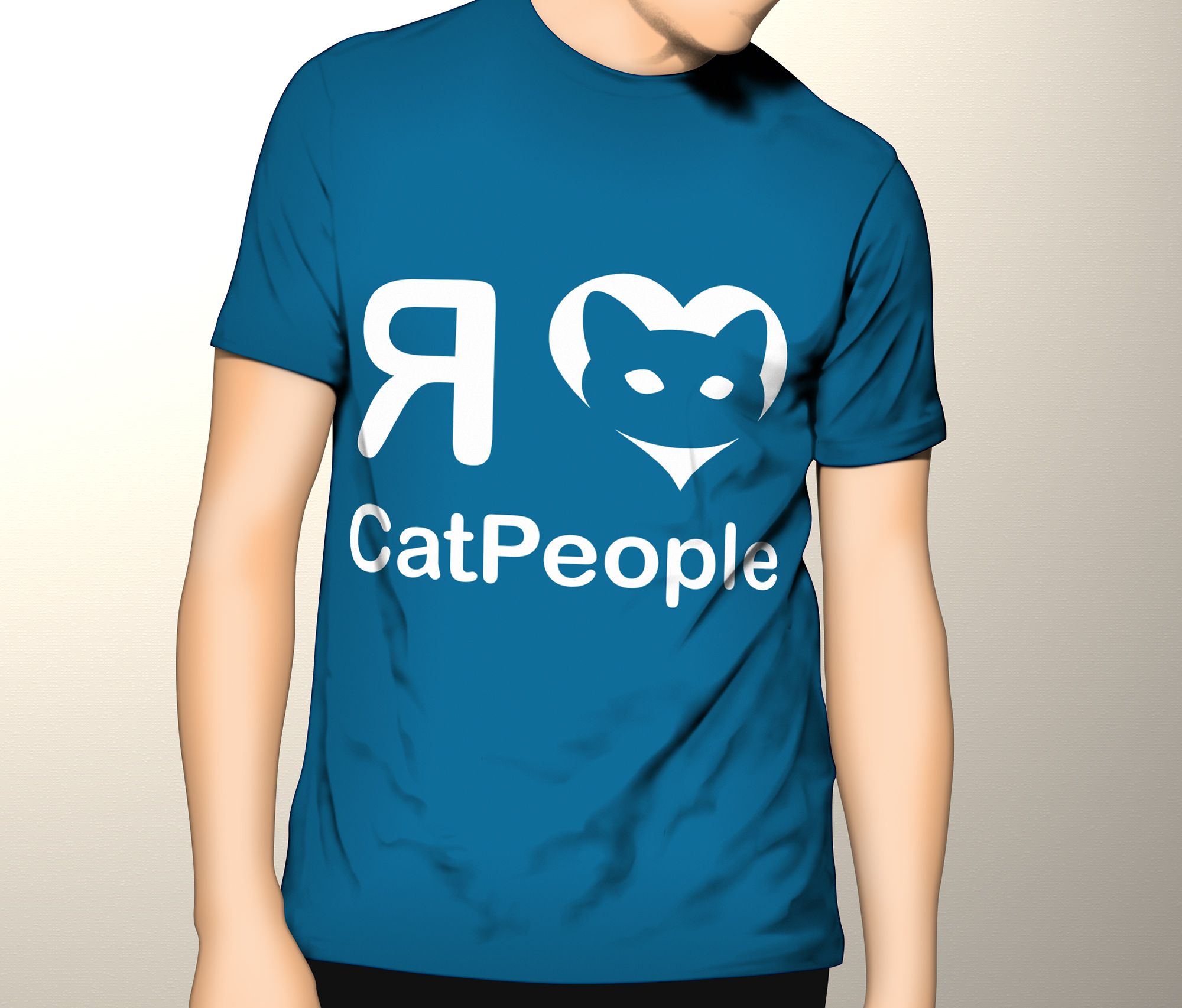 Логотип для информационного ресурса CatPeople - дизайнер Adrenalinum
