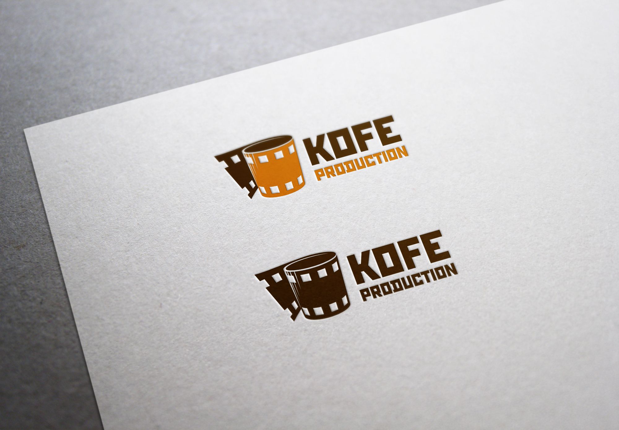 Логотип для видео продакшна (kofe.co) - дизайнер mz777