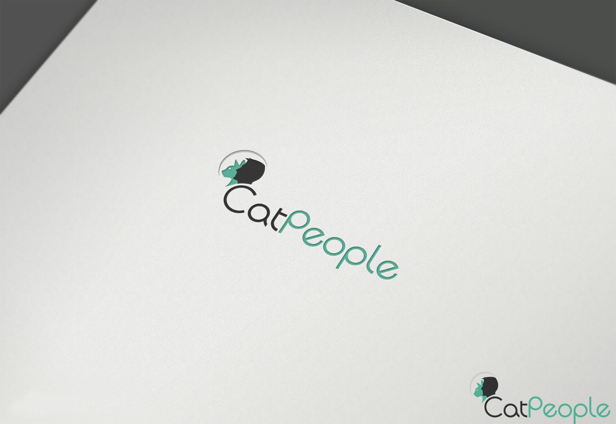 Логотип для информационного ресурса CatPeople - дизайнер comicdm