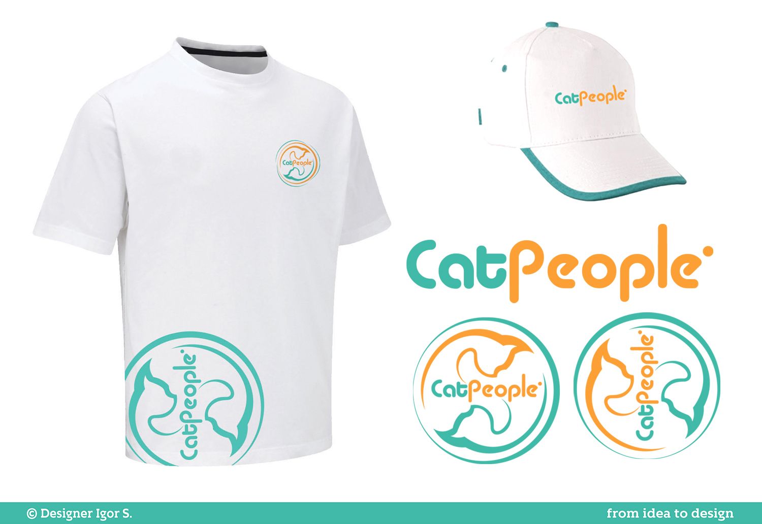 Логотип для информационного ресурса CatPeople - дизайнер igorstep09