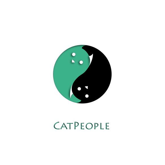 Логотип для информационного ресурса CatPeople - дизайнер Overnight
