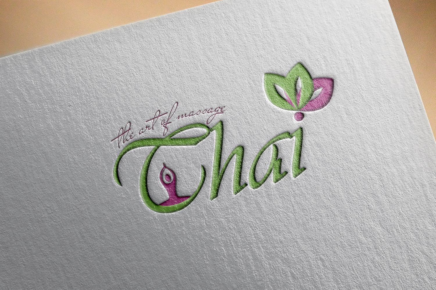Логотип для салона Тайского массажа - дизайнер AlexyRidder