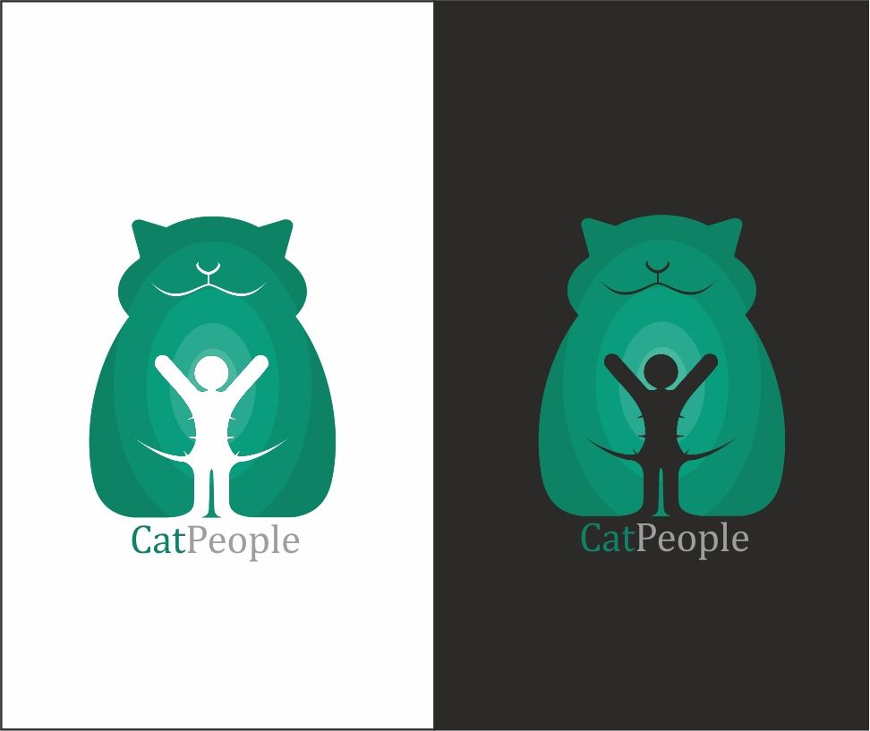 Логотип для информационного ресурса CatPeople - дизайнер Iguana