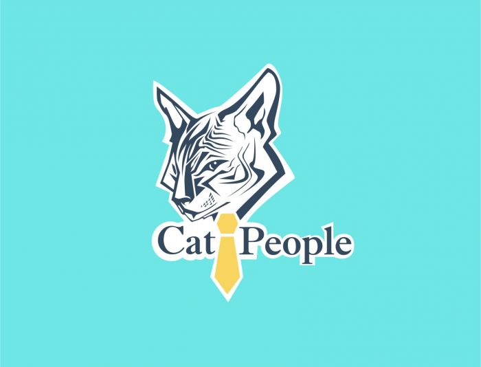 Логотип для информационного ресурса CatPeople - дизайнер Karamel