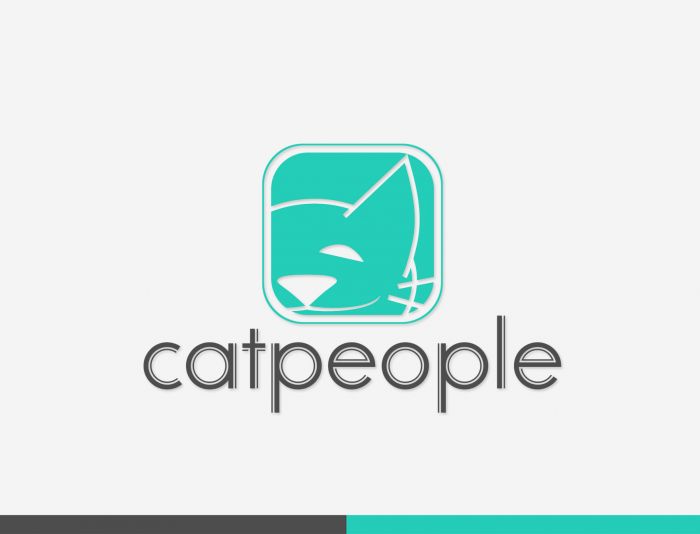 Логотип для информационного ресурса CatPeople - дизайнер La_persona